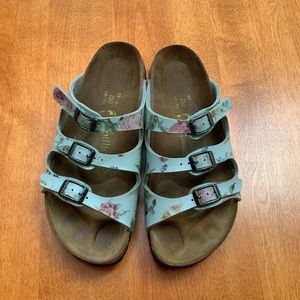 Papillo Birkenstock Floral Comfort Sandal
